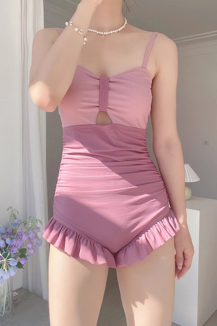 Gothic Swimwear - Sexy Backless, 3 Colors, Ruffled - Gothic Beachwear - additional product view 5