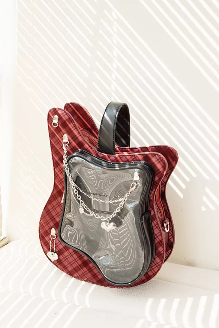 Japanese Fashion Itabag - Guitar Heart Printed, 3 Colors, Sweet Style - additional product view 12