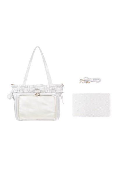 Kawaii Display Itabag - Ballet Holiday, 10 Colors, Ruffled, Sweet Style - One-Size White option