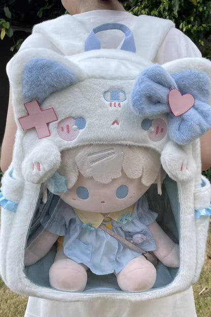 Kawaii Display Itabag - Cat Ears, 5 Colors, Sweet Style, Bow Detail - additional product view 6