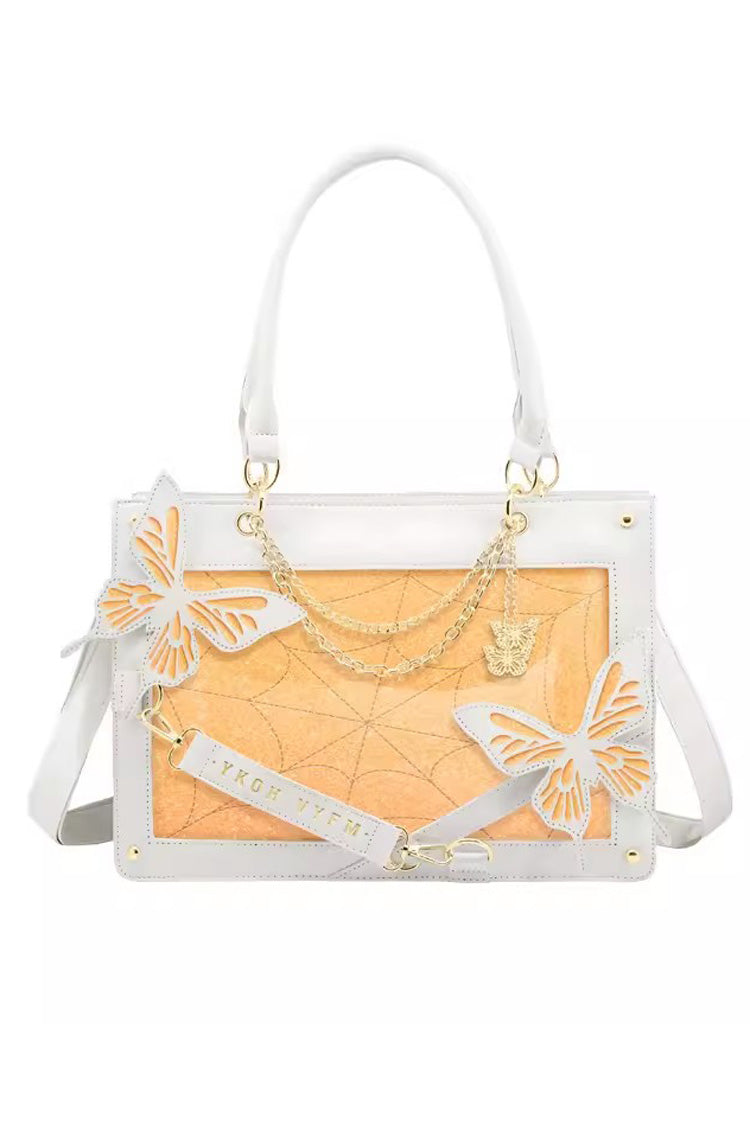 Kawaii Display Itabag - Maze Butterfly, 14 Colors, Gothic Style - One-Size White/Orange option