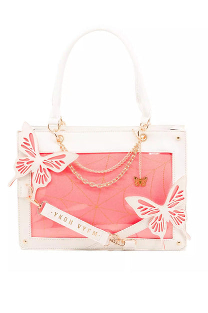 Kawaii Display Itabag - Maze Butterfly, 14 Colors, Gothic Style - One-Size White/Red option