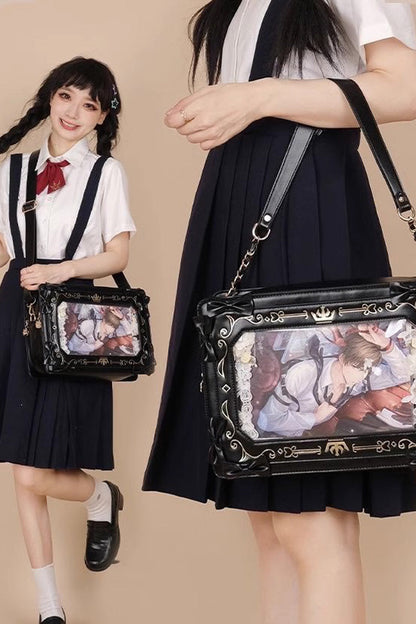 Kawaii Display Itabag - Picture Frame Transparent, 2 Colors, Sweet Style - additional product view 2