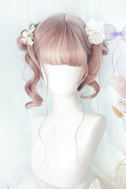 Kawaii Fashion Wig - Big Wavy, Pink, Sweet Style - Lolita Coordinate Hair - additional product view 2