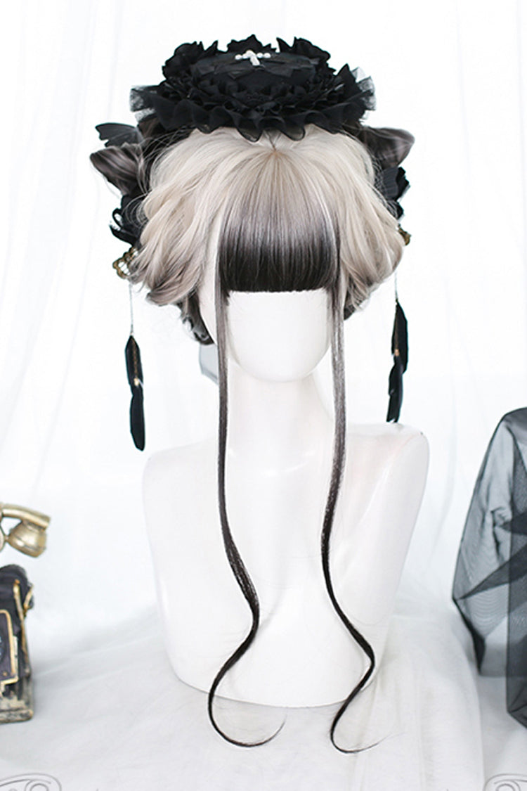 Kawaii Fashion Wig - /black Gradient, 2 Colors, Classic Style, Sweet Style - additional product view 2