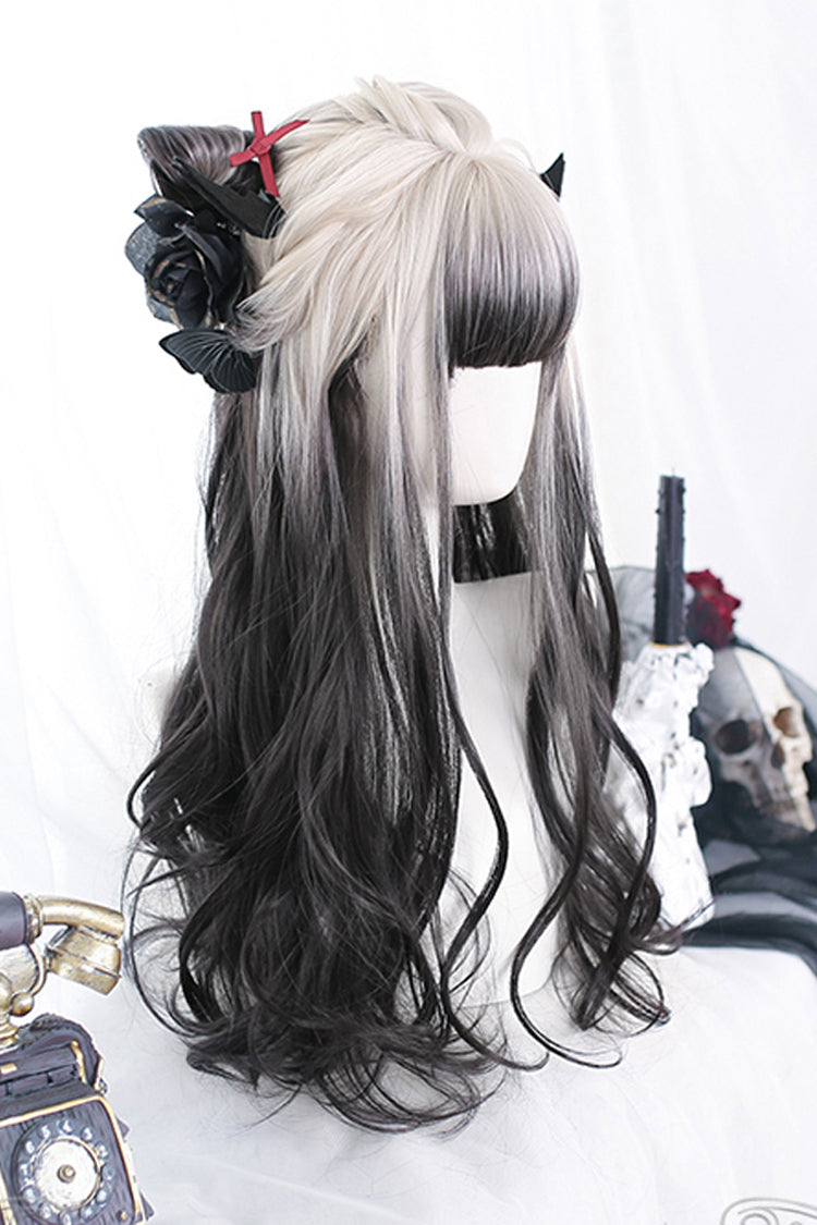 Kawaii Fashion Wig - /black Gradient, 2 Colors, Classic Style, Sweet Style - additional product view 4