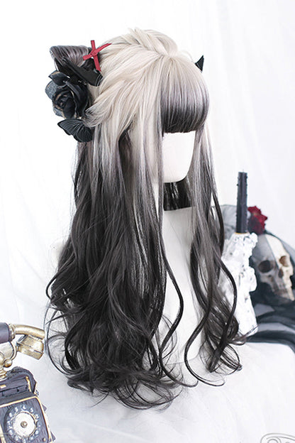Kawaii Fashion Wig - /black Gradient, 2 Colors, Classic Style, Sweet Style - additional product view 4