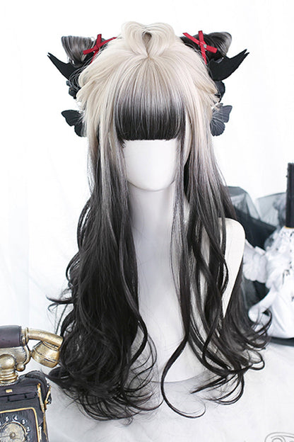 Kawaii Fashion Wig - /black Gradient, 2 Colors, Classic Style, Sweet Style - main product image