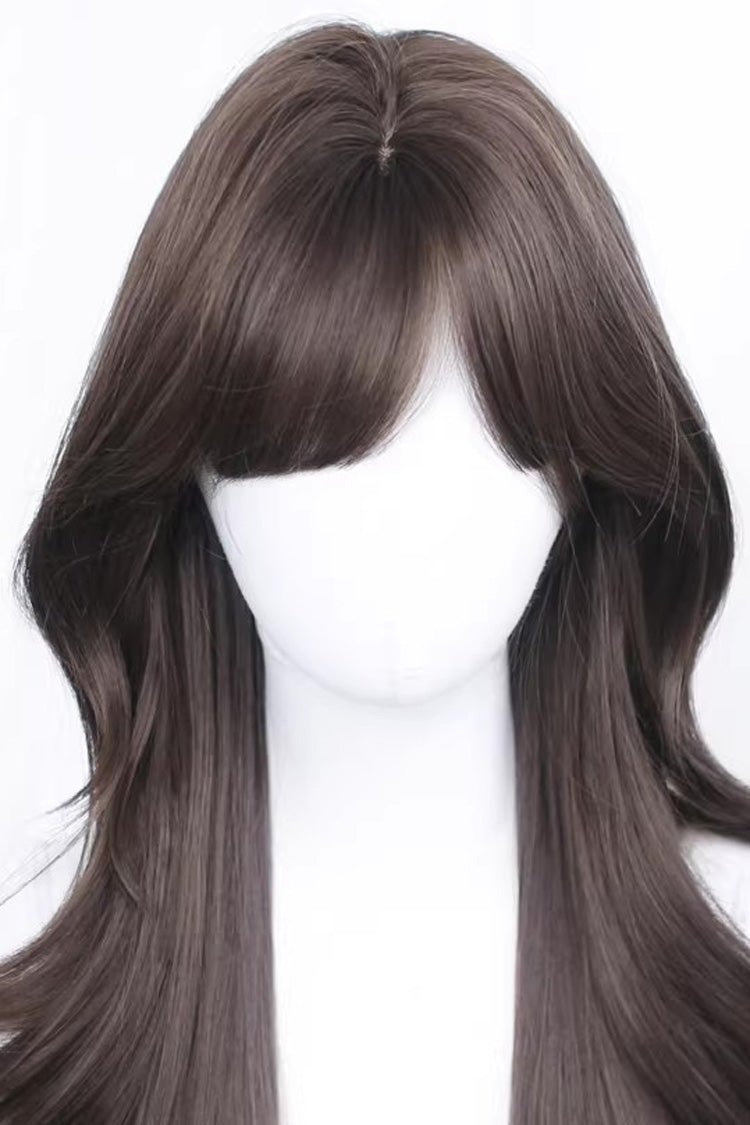 Kawaii Fashion Wig - Curtain Bangs Soft Loose Outer, 2 Colors, Sweet Style - additional product view 3