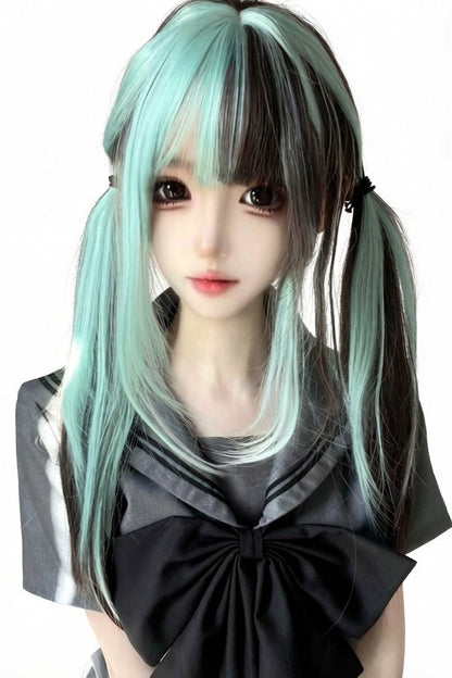 Kawaii Fashion Wig - Daily Straight Highlighted, 2 Colors, Sweet Style - additional product view 4
