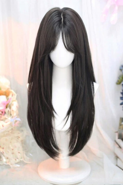 Kawaii Fashion Wig - Eight Bangs, 2 Colors, Sweet Style - Daily and Convention Styling - main product image