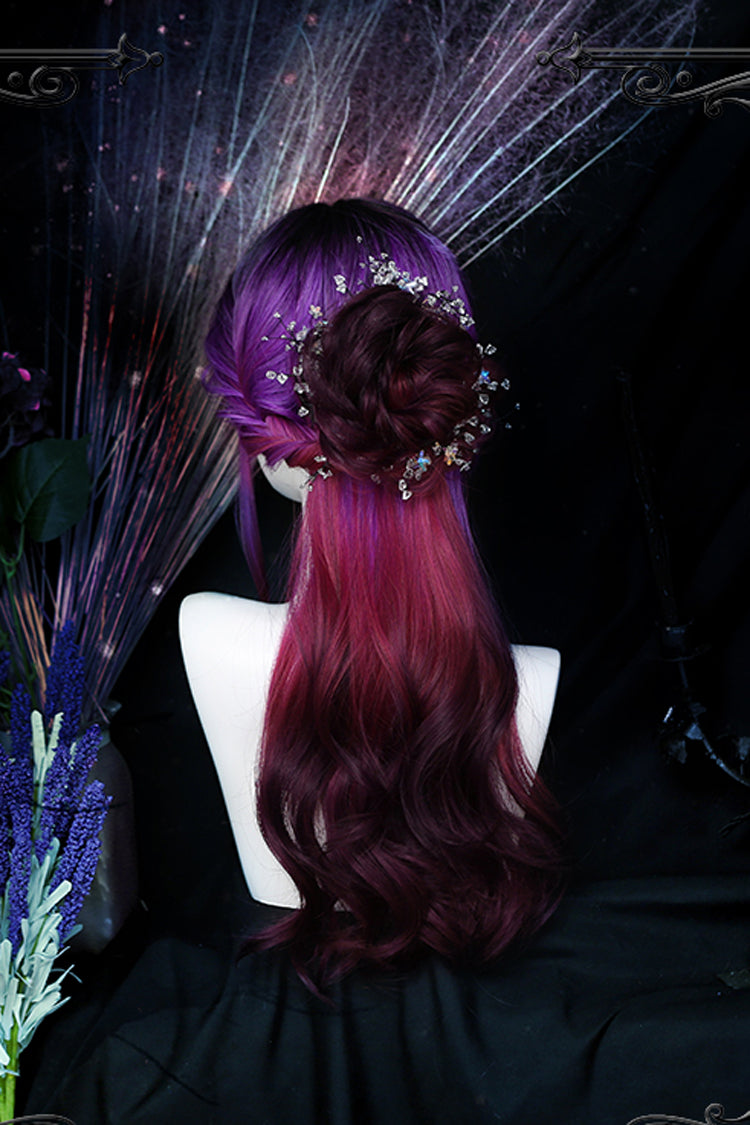 Kawaii Fashion Wig - Gradient, Purple, Gothic Style - Kawaii Outfit Wig - additional product view 4