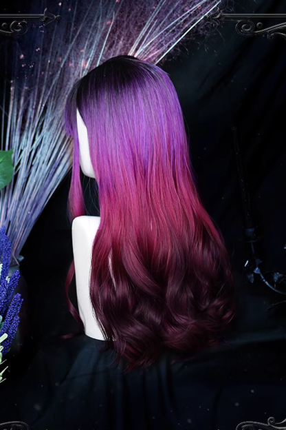 Kawaii Fashion Wig - Gradient, Purple, Gothic Style - Kawaii Outfit Wig - additional product view 5