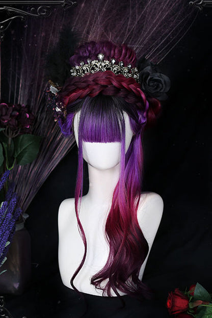 Kawaii Fashion Wig - Gradient, Purple, Gothic Style - Kawaii Outfit Wig - main product image