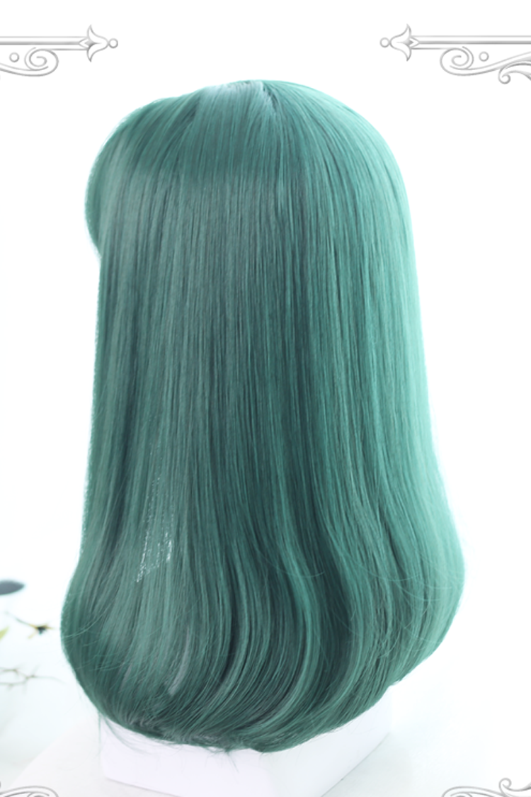 Kawaii Fashion Wig - Hair-tail Micro Curly Hair, Green, Classic Style - additional product view 5