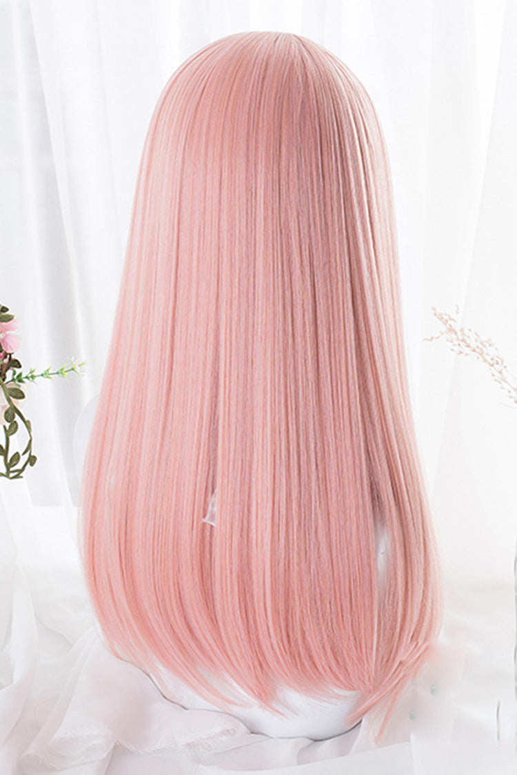 Kawaii Fashion Wig - Hime Cut, Pink, Sweet Style - Lolita Coordinate Hair - additional product view 3