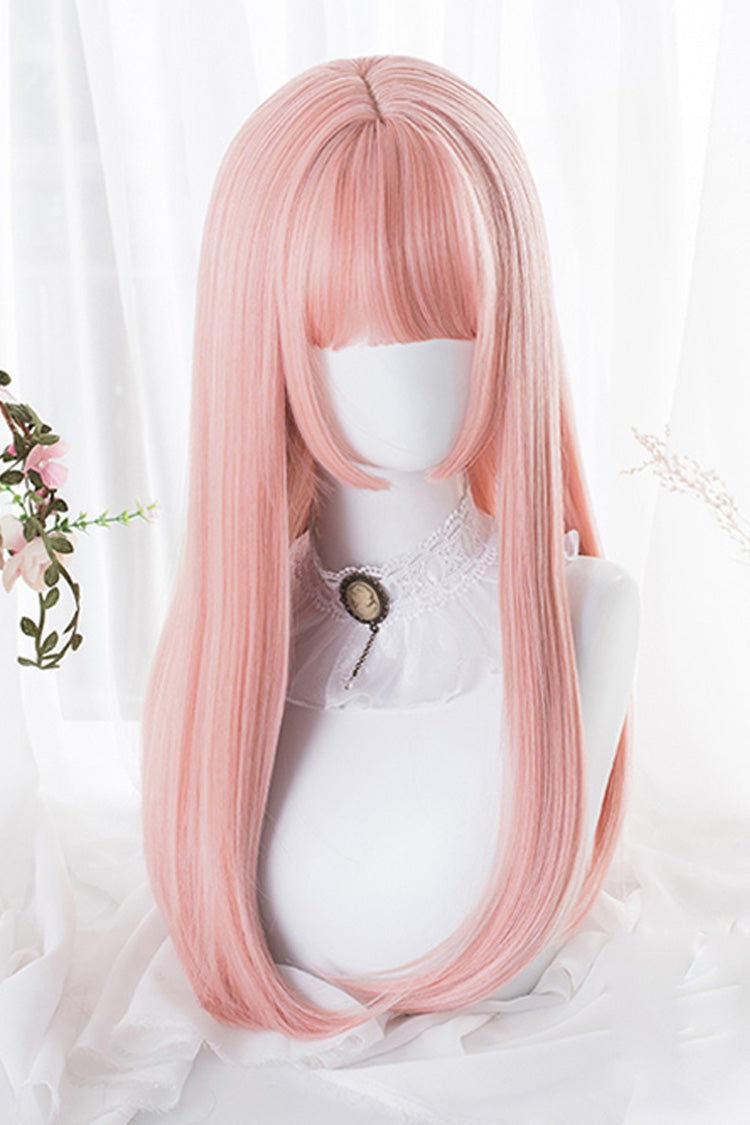 Kawaii Fashion Wig - Hime Cut, Pink, Sweet Style - Lolita Coordinate Hair - main product image