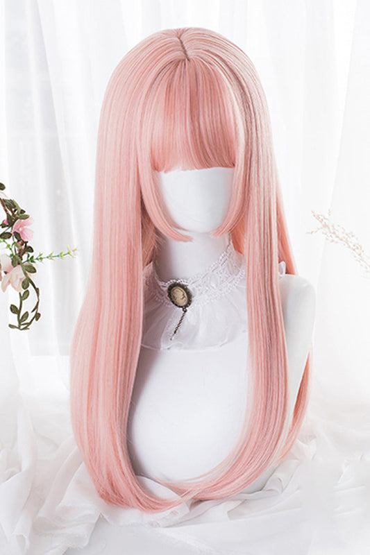 Kawaii Fashion Wig - Hime Cut, Pink, Sweet Style - Lolita Coordinate Hair - main product image