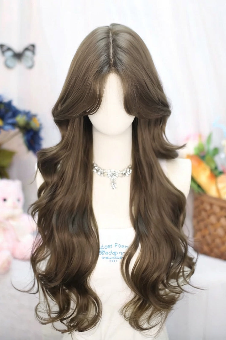 Kawaii Fashion Wig - Ins Style, 2 Colors, Sweet Style - Kawaii Outfit Wig - One-Size Hazelnut-Ash-Brown option