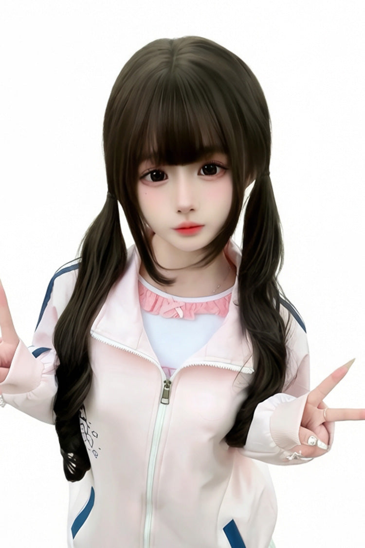 Kawaii Fashion Wig - Japanese-style Soft Air Bangs, 2 Colors, Sweet Style - additional product view 5