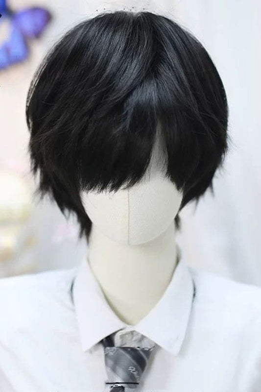 Kawaii Fashion Wig - Korean Daily Cool Fluffy, Black - Kawaii Outfit Wig - main product image