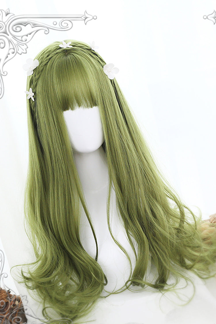 Kawaii Fashion Wig - Microroll, Green, Sweet Style - Kawaii Outfit Wig - additional product view 4