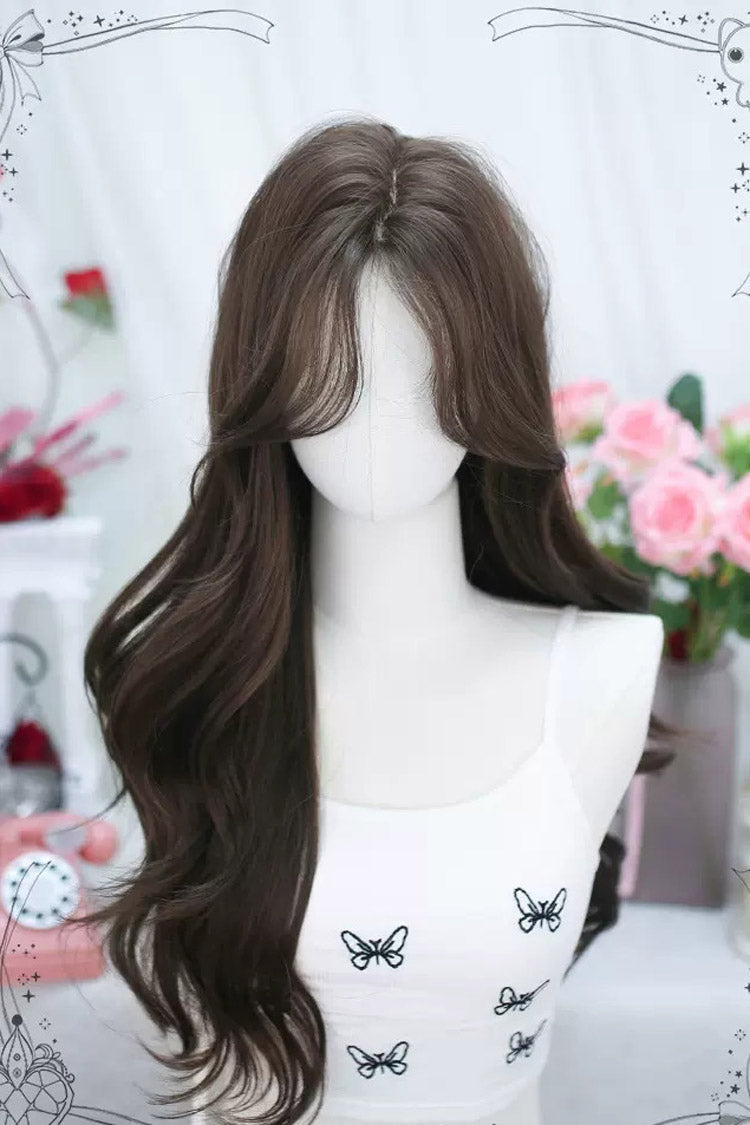 Kawaii Fashion Wig - Moon, Brown, Lace Trim, Sweet Style - Lolita Coordinate Hair - additional product view 3