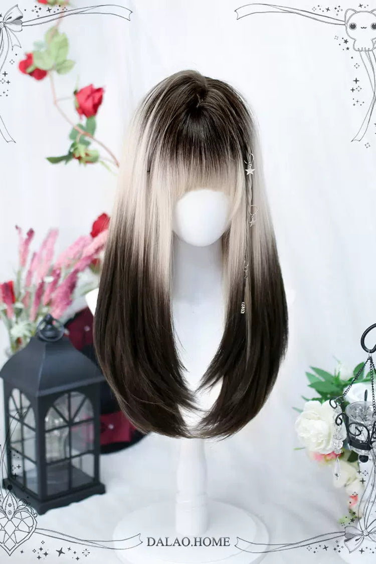 Kawaii Fashion Wig - Multi-color Natural Gradient, Multi-Color, Sweet Style - additional product view 3