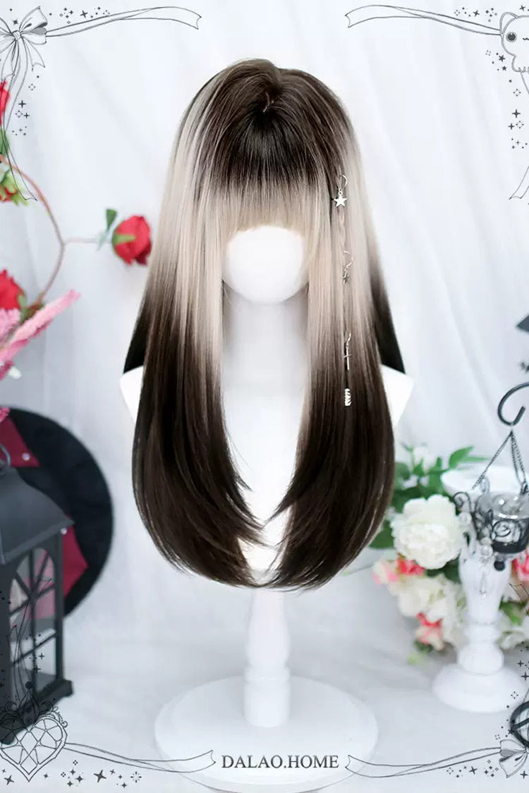 Kawaii Fashion Wig - Multi-color Natural Gradient, Multi-Color, Sweet Style - additional product view 4