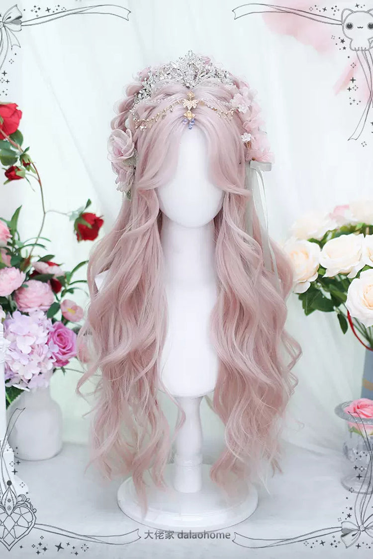 Kawaii Fashion Wig - Natural Eight Bangs, Pink, Sweet Style - Daily and Convention Styling - additional product view 3