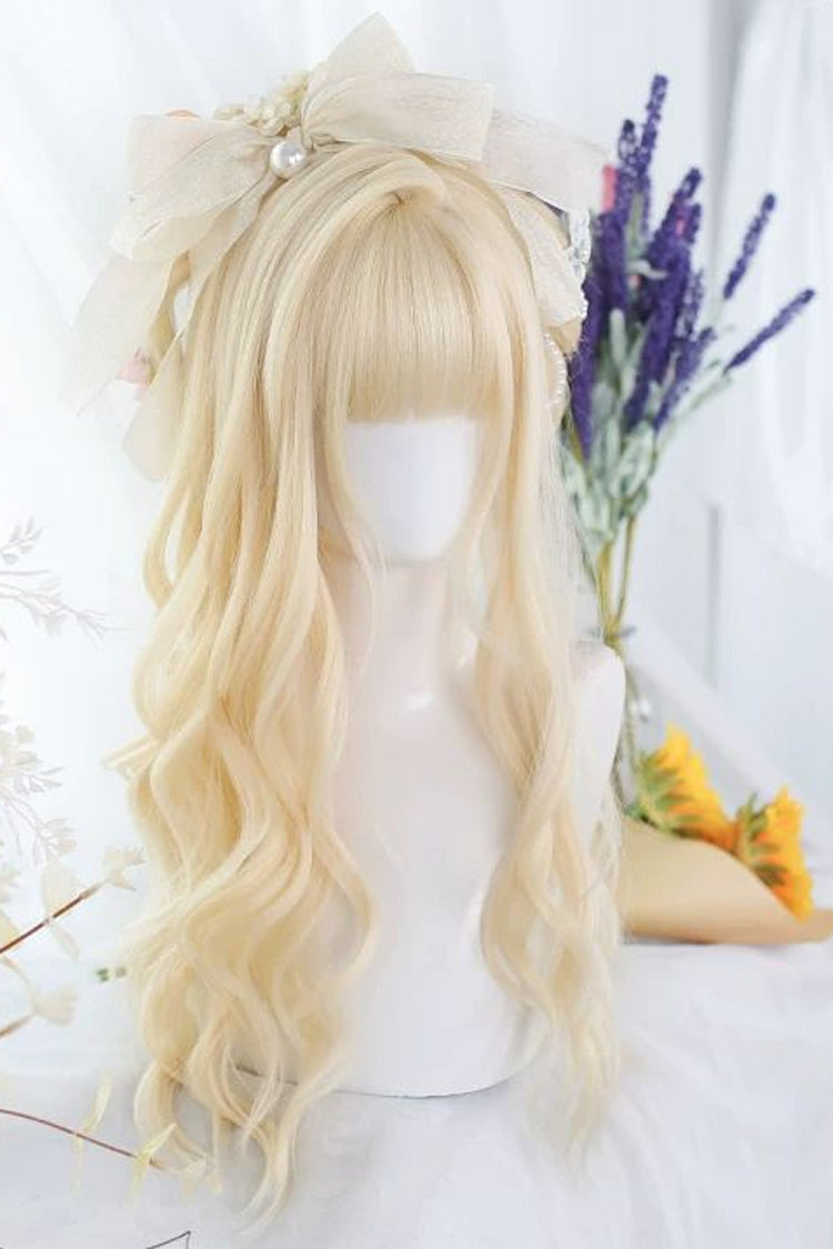 Kawaii Fashion Wig - Platinum-Blonde, Sweet Style, Layered - Daily and Convention Styling - additional product view 2