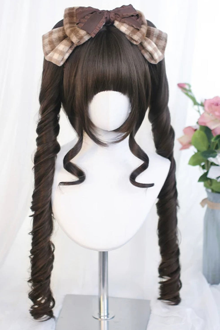 Kawaii Fashion Wig - Roman Ringlet Curls With, 4 Colors, Sweet Style - main product image