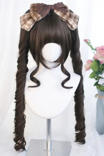 Kawaii Fashion Wig - Roman Ringlet Curls With, 4 Colors, Sweet Style - main product image