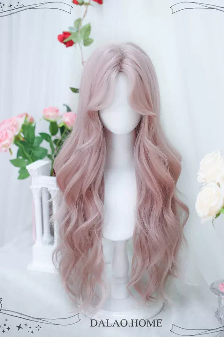 Kawaii Fashion Wig - Secondary Center Parted, Pink, Sweet Style - additional product view 2