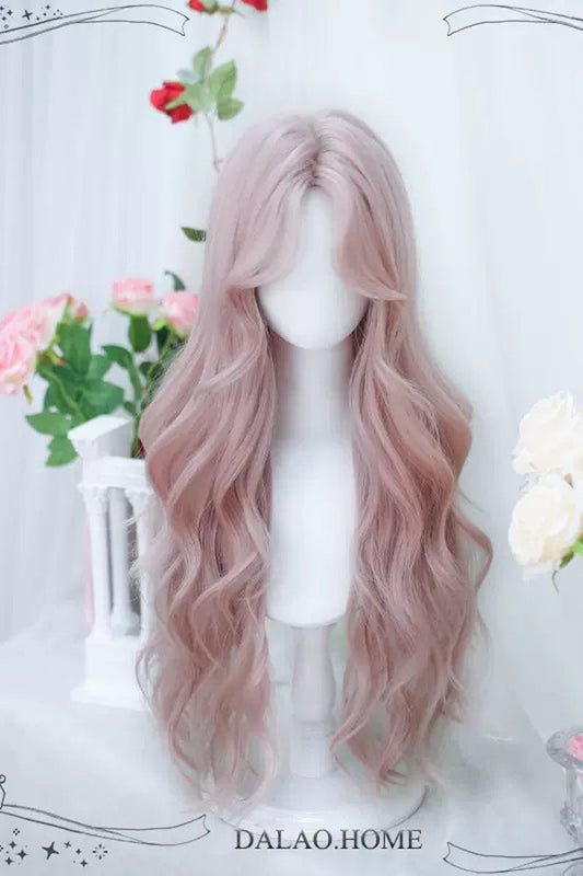 Kawaii Fashion Wig - Secondary Center Parted, Pink, Sweet Style - additional product view 2