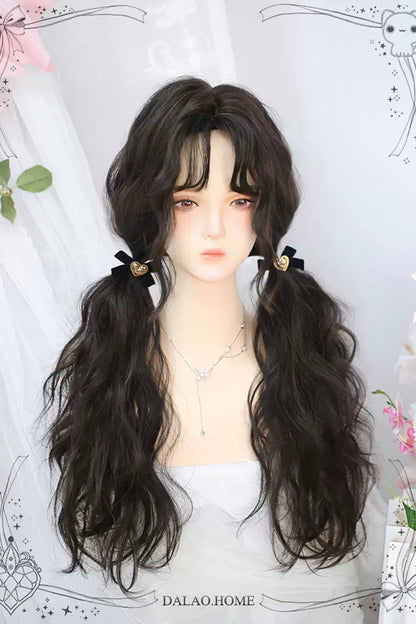 Kawaii Fashion Wig - Secondary Fluffy Wool Curls, 2 Colors, Sweet Style - additional product view 2