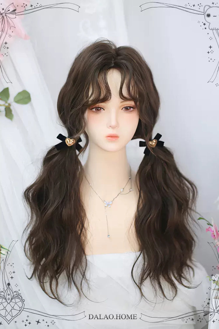 Kawaii Fashion Wig - Secondary Fluffy Wool Curls, 2 Colors, Sweet Style - additional product view 5