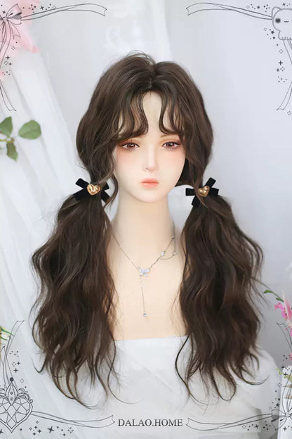 Kawaii Fashion Wig - Secondary Fluffy Wool Curls, 2 Colors, Sweet Style - additional product view 5