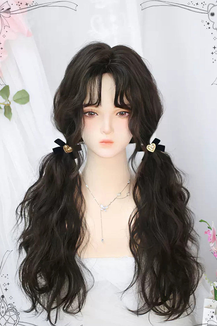 Kawaii Fashion Wig - Secondary Fluffy Wool Curls, 2 Colors, Sweet Style - main product image