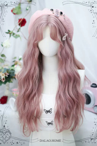 Kawaii Fashion Wig - Secondary Natural Curly, Pink, Sweet Style - additional product view 2