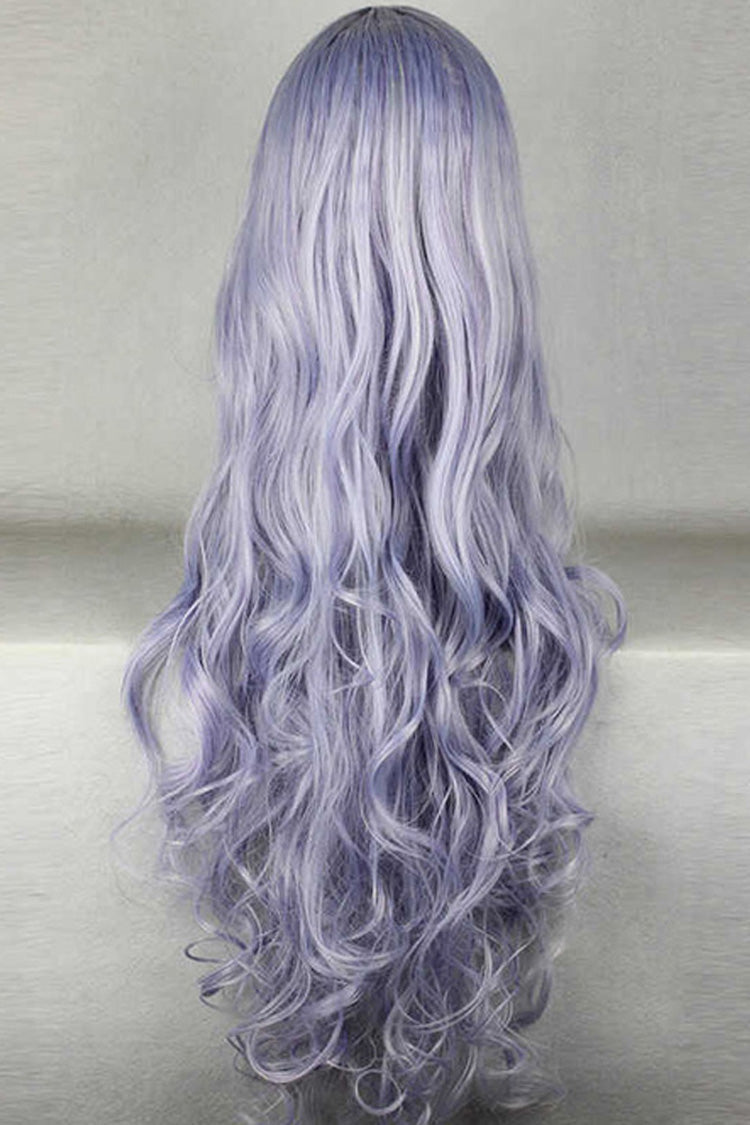 Kawaii Fashion Wig - Slant Bangs, Purple, Sweet Style - Daily and Convention Styling - additional product view 3