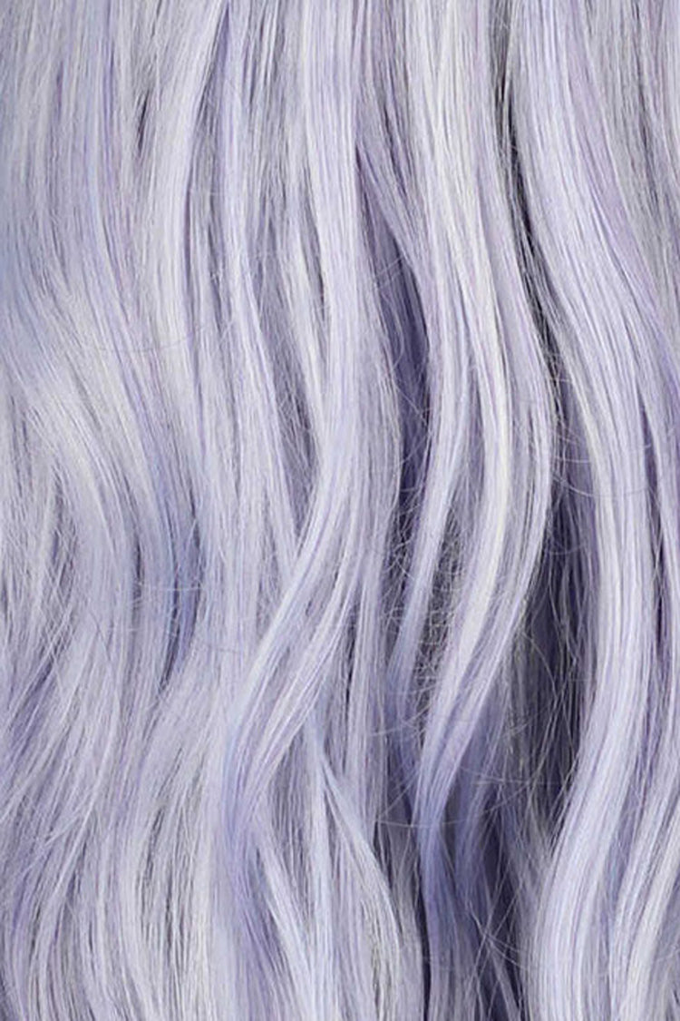 Kawaii Fashion Wig - Slant Bangs, Purple, Sweet Style - Daily and Convention Styling - additional product view 4