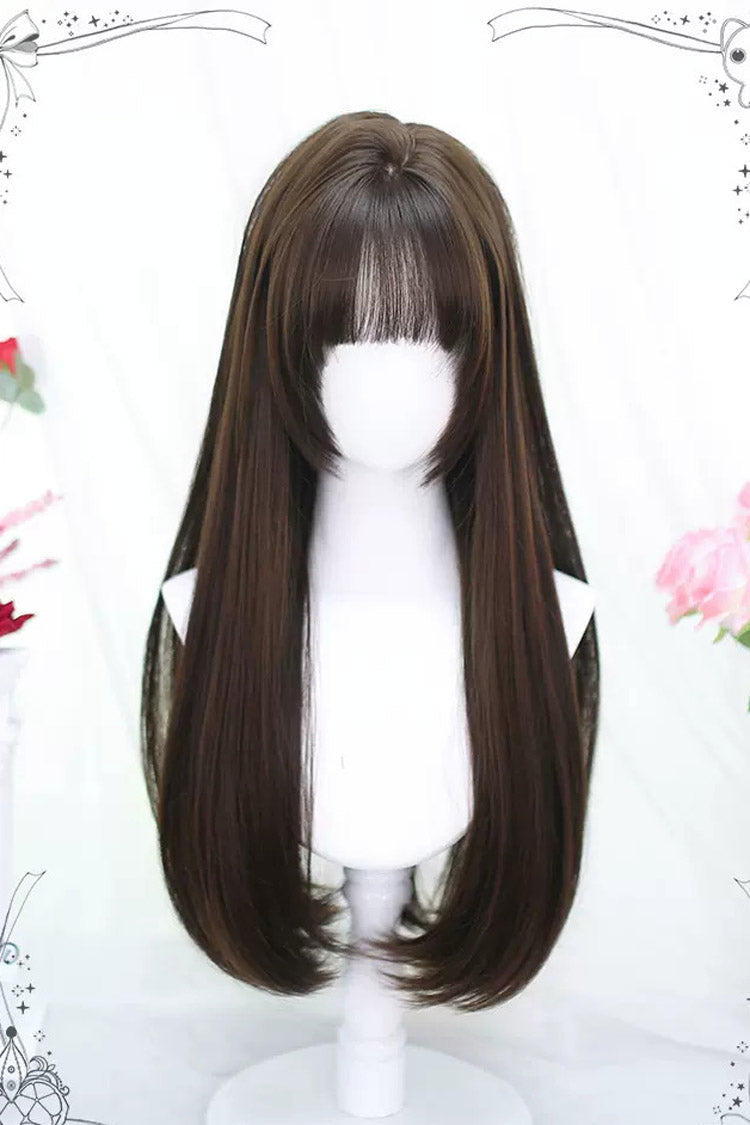 Kawaii Fashion Wig - Solid Color Cute, 2 Colors, Sweet Style - main product image