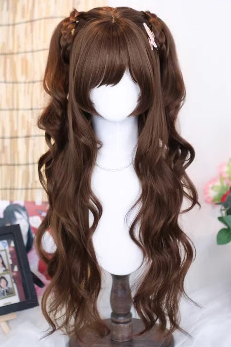 Kawaii Fashion Wig - Warm Brown, Brown, Sweet Style - Kawaii Outfit Wig - main product image