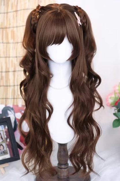 Kawaii Fashion Wig - Warm Brown, Brown, Sweet Style - Kawaii Outfit Wig - main product image