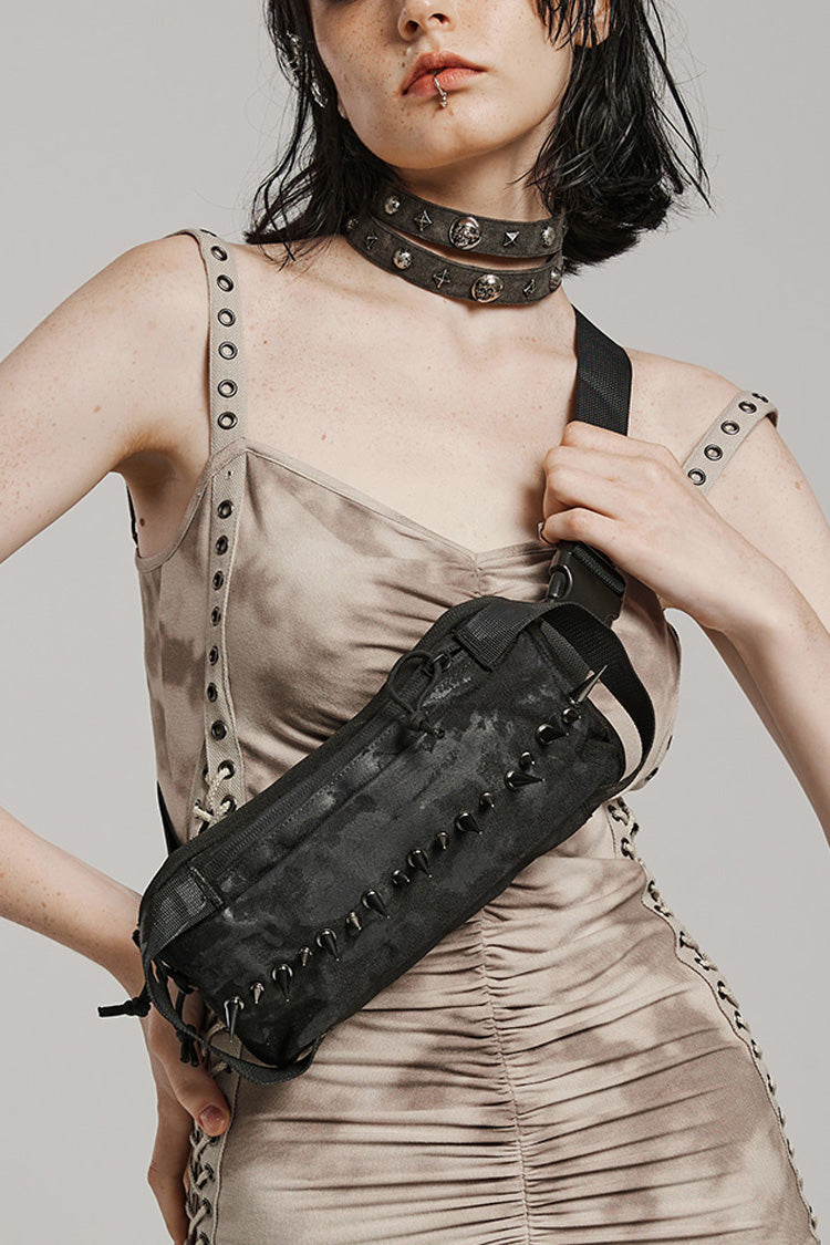 Kawaii Shoulder Bag - Military Rivets, 2 Colors, Women's Style - main product image