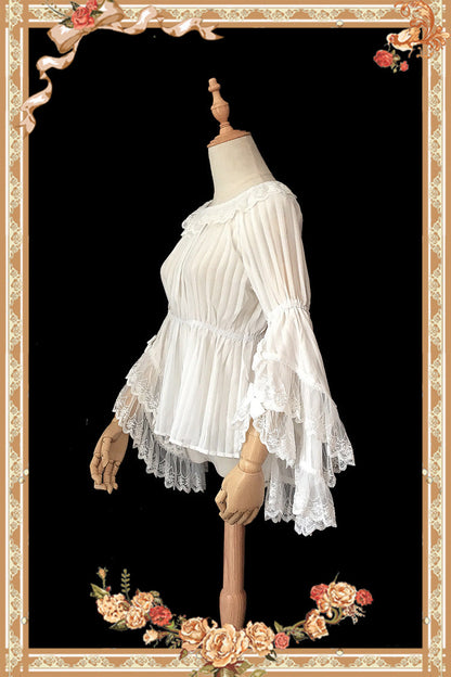 Lolita Blouse - Fairytale Ball Party Big Hime, 3 Colors, Sweet Style - additional product view 4