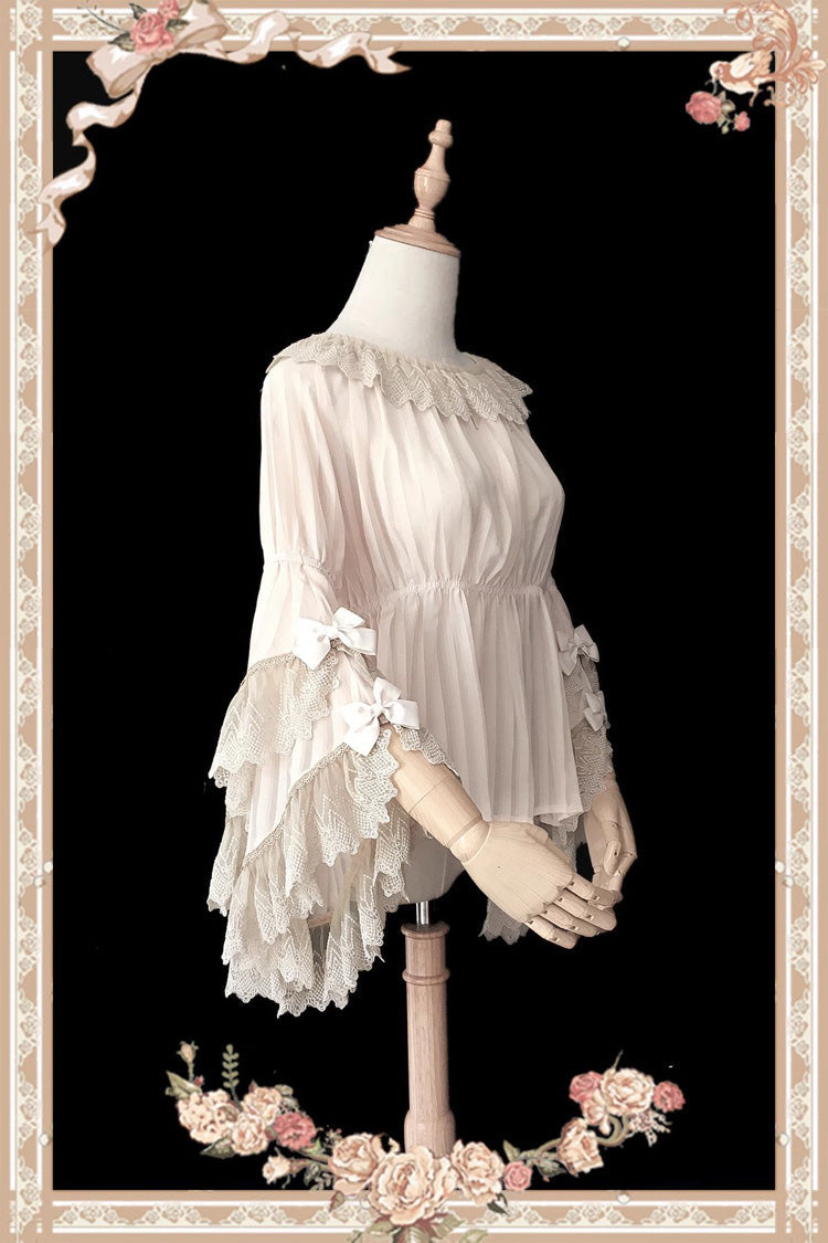 Lolita Blouse - Fairytale Ball Party Big Hime, 3 Colors, Sweet Style - additional product view 5