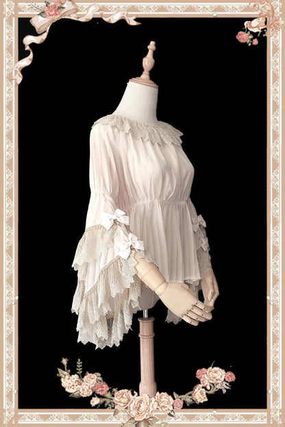 Lolita Blouse - Fairytale Ball Party Big Hime, 3 Colors, Sweet Style - additional product view 5