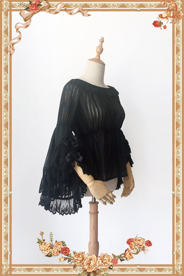 Lolita Blouse - Fairytale Ball Party Big Hime, 3 Colors, Sweet Style - additional product view 7